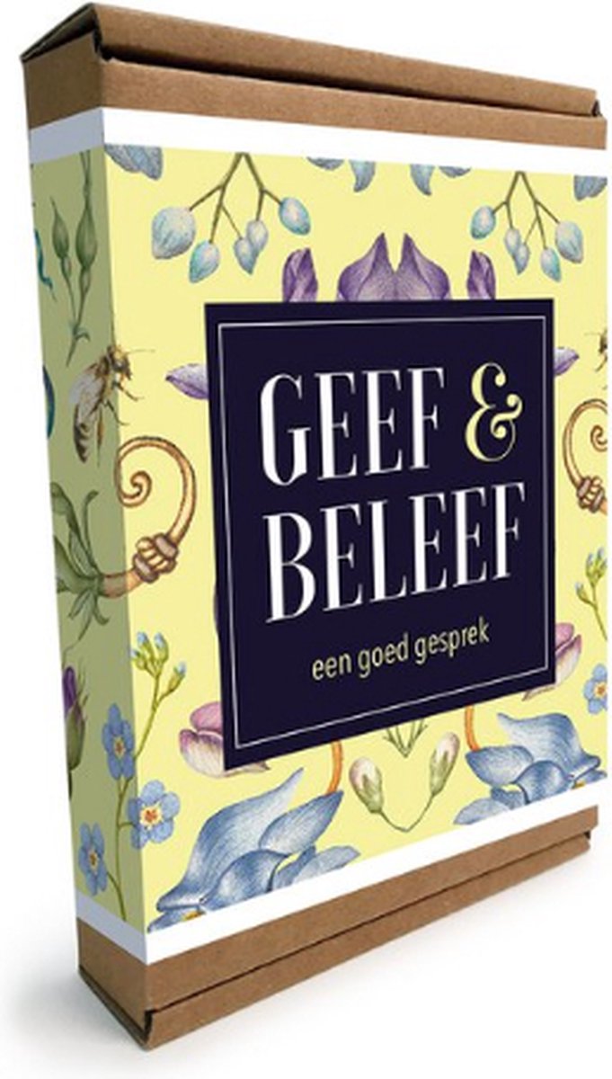 Geef & Beleef, een goed gesprek | Gezelschapsspel | 87 Vragen, Weetjes en Dilemmas | Paper Art | Cadeau | Feestdagen | Voor Hem & Haar